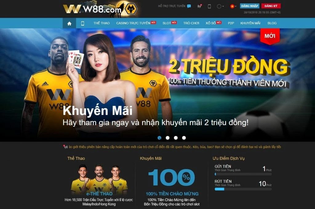 trang web cá cược bóng đá online W88