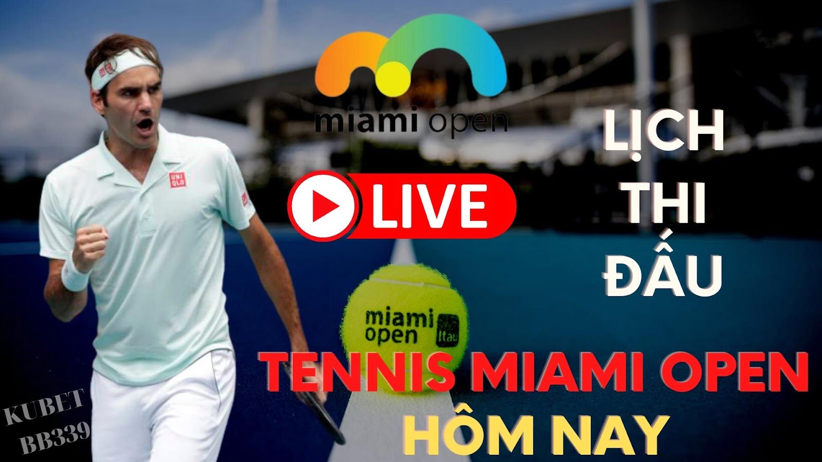 Lịch thi đấu Tennis Miami Open hôm nay - Dự đoán Miami Open 2022